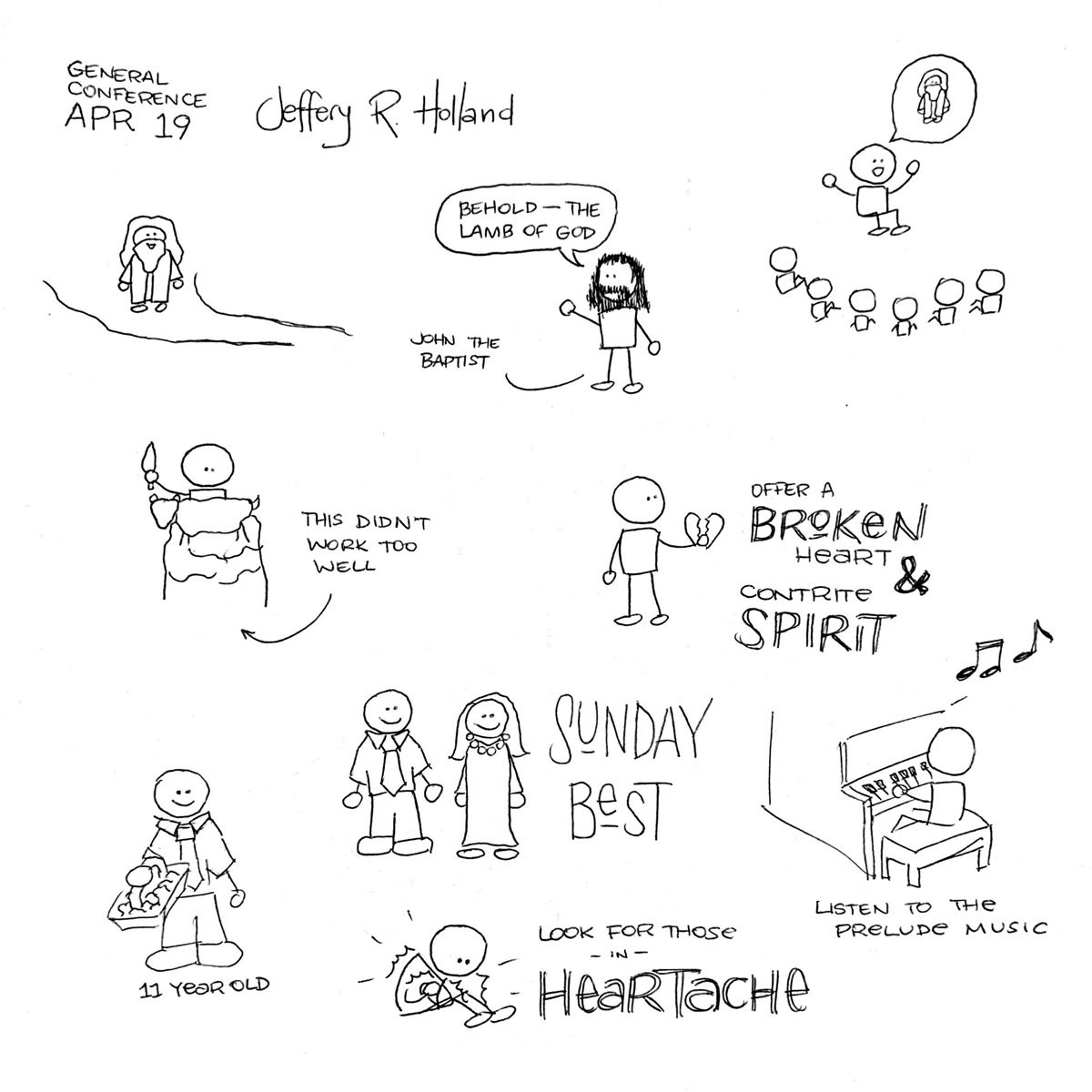Elder Holland Sketchnotes